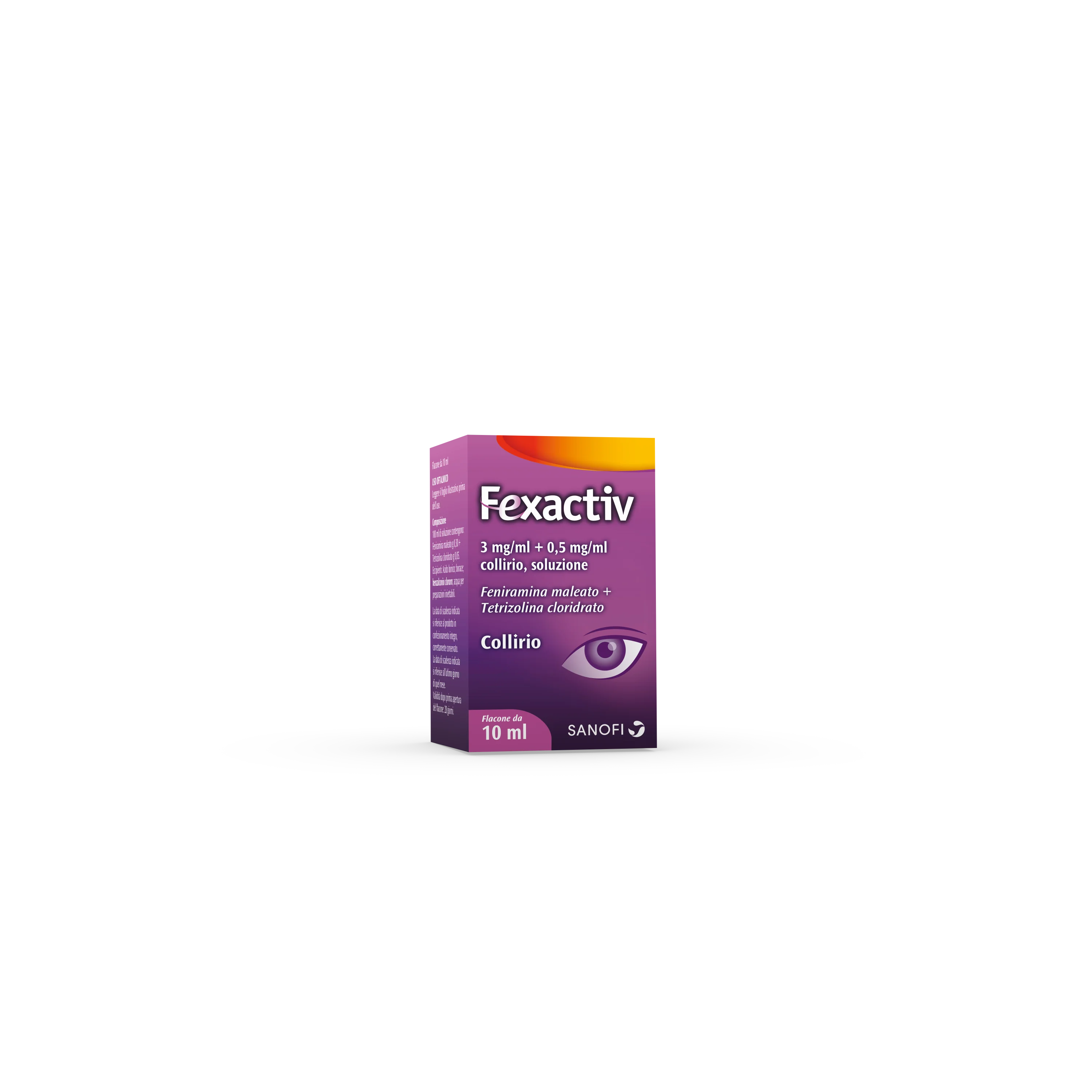 Fexactiv 0,3% + 0,05% Collirio Antistaminico 10 ml