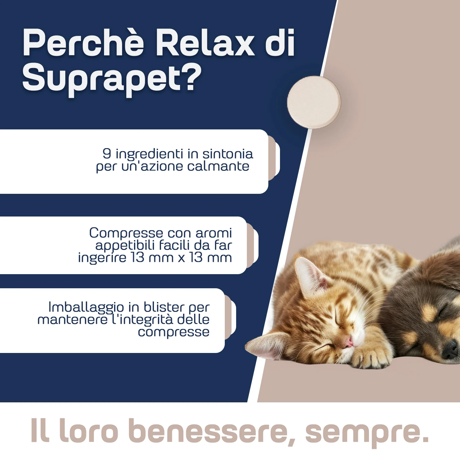 Suprapet Relaxpet 30Cpr Con Vitamine del Gruppo B