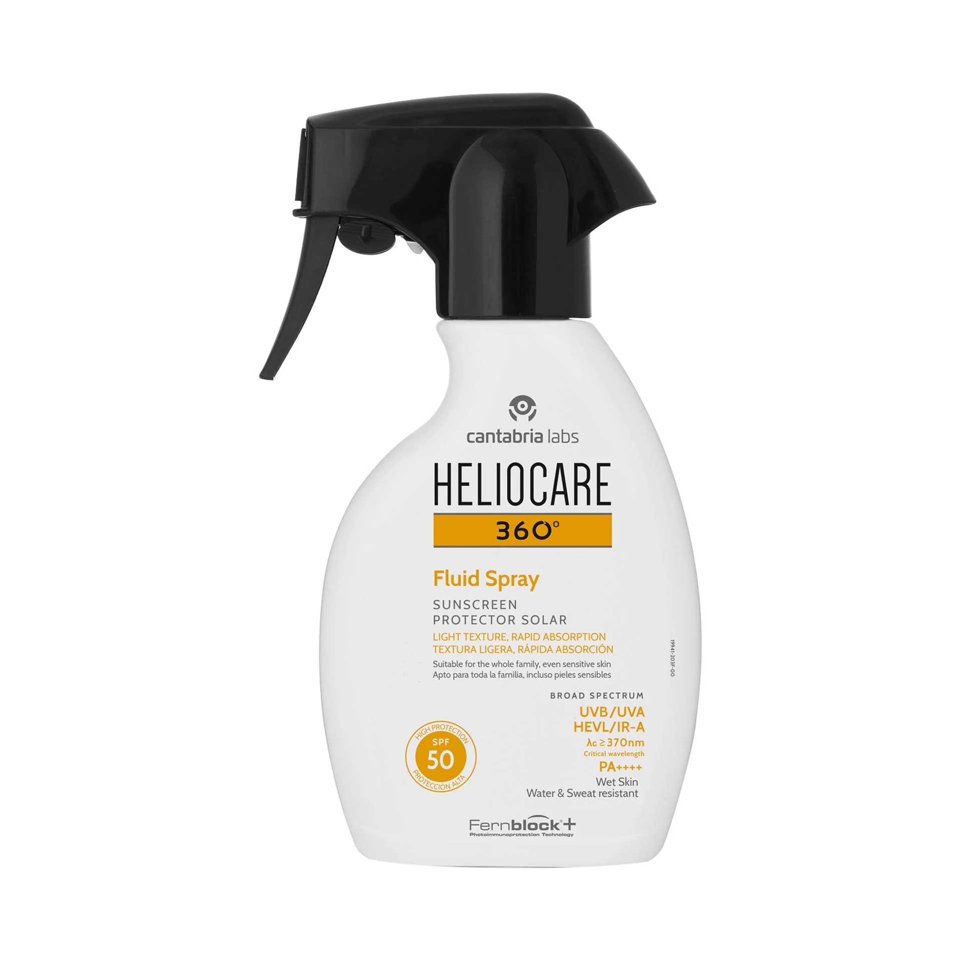Heliocare 360° Fluid Spray Corpo SPF50 250 ml Fotoprotettore corpo