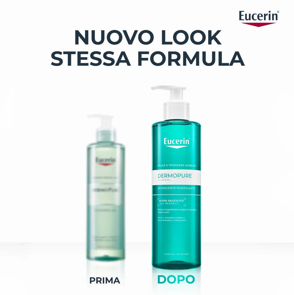 Dermopure Clinical Detergente Purificante 400Ml Specifico per Acne