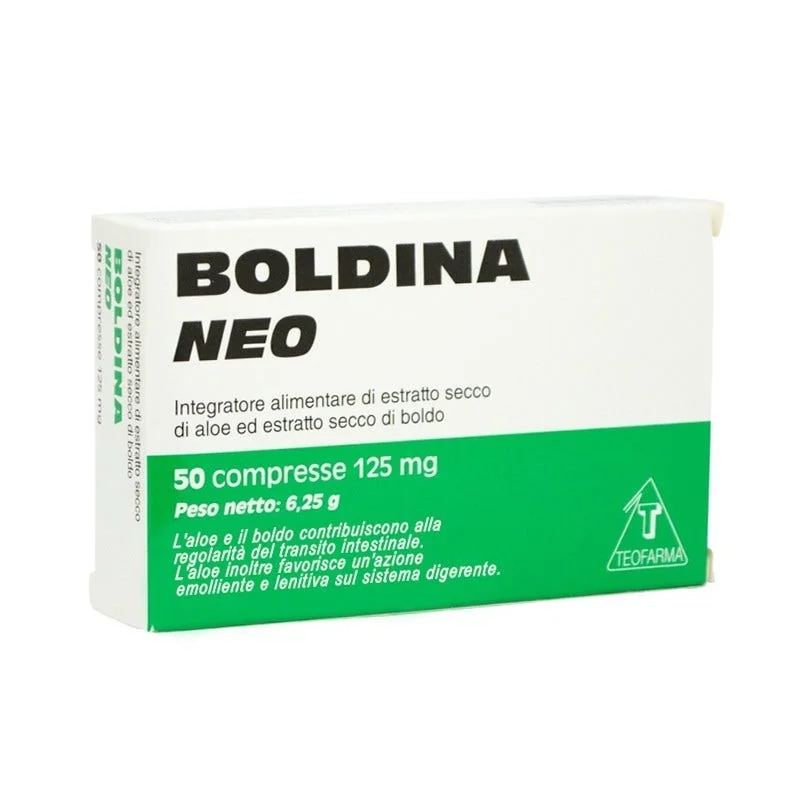 Boldina Neo Integratore Stitichezza 50 Compresse