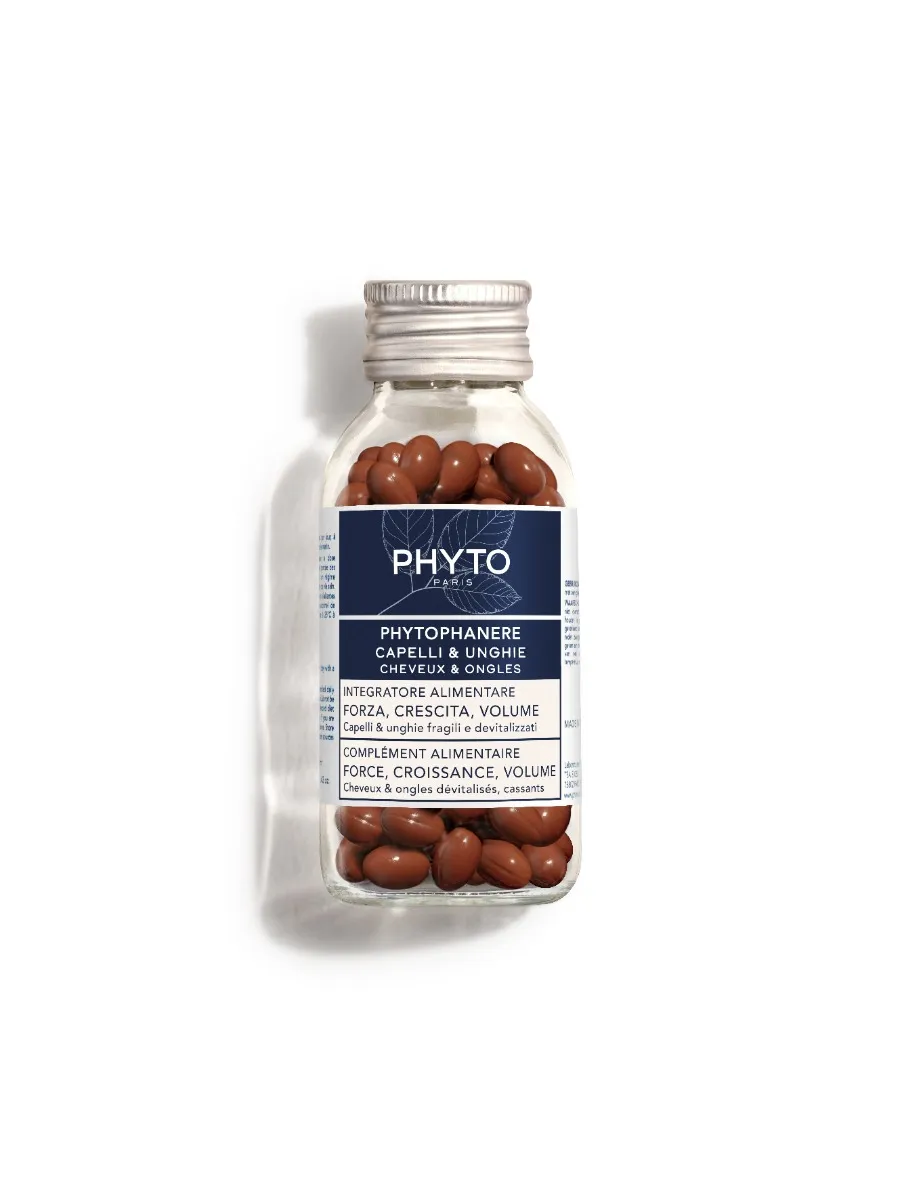 Phyto Phytophanere 180 Capsule Integratore Alimentare per Capelli e Unghie