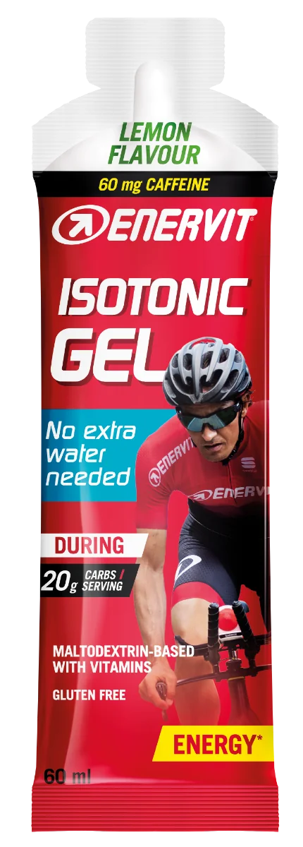 Enervit Sport Isotonic Gel Limone Con Caffeina 60 Ml Formula Isotonica