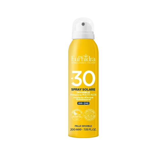 Euphidra Ka Spray Invisibile SPF 30 200 ml Protezione Solare