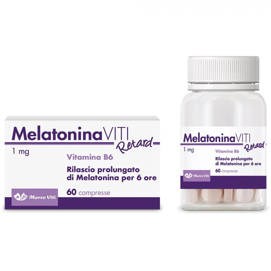 Melatonina Viti Retard 60 Compresse Integratore di Melatonina
