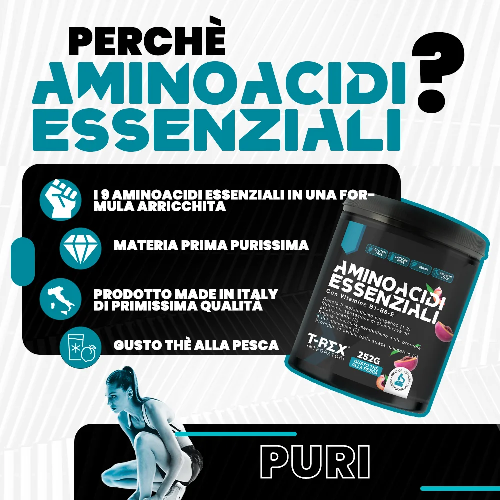 T-Rex Aminoacidi Ess The Pesca Gusto Thè Pesca