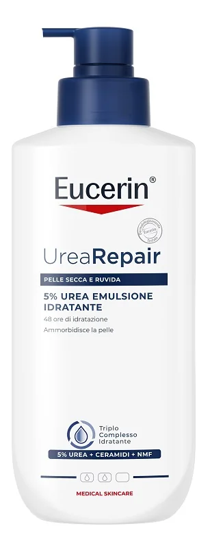 Eucerin Urearepair 5% Urea Emulsione Idratante 400 Ml