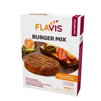 Mevalia Flavis Burger Mix Preparato Aproteico Sostituto Carne 350 g