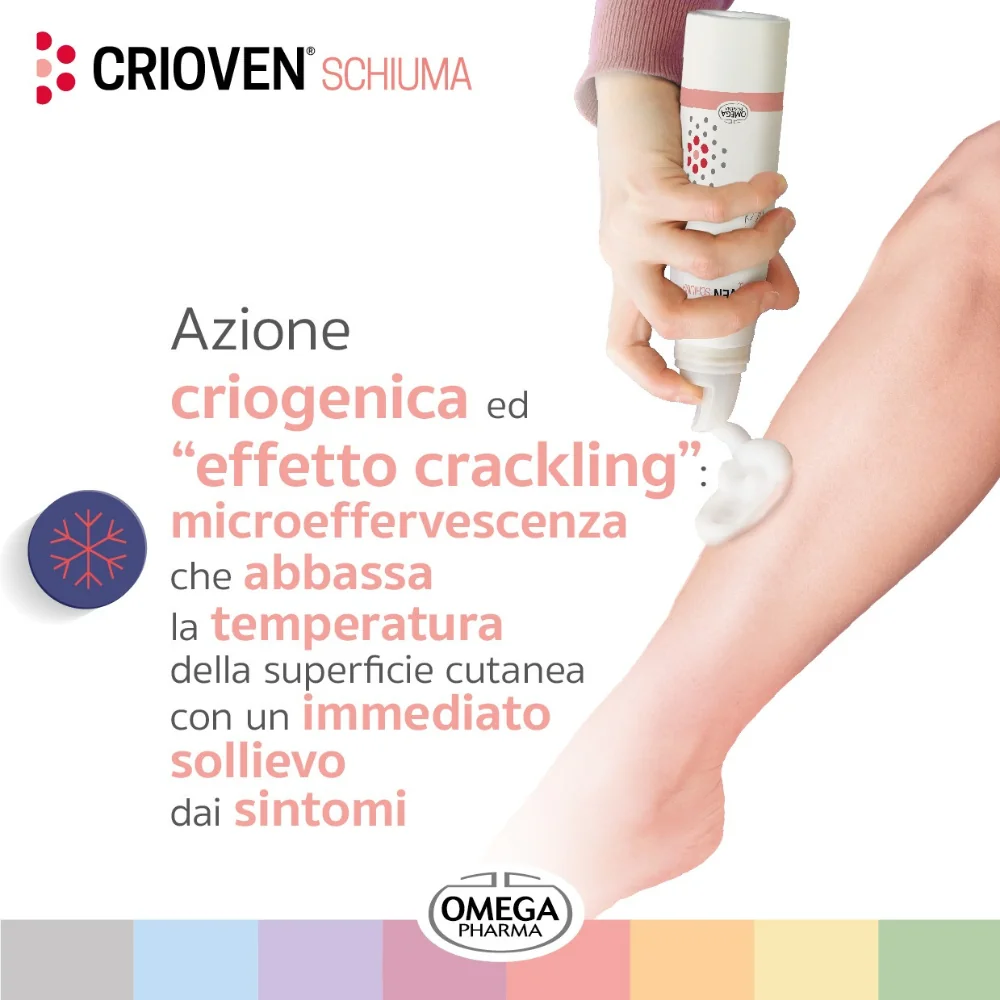 Crioven Schiuma Criogenica Per Dolori Venosi 150 ml