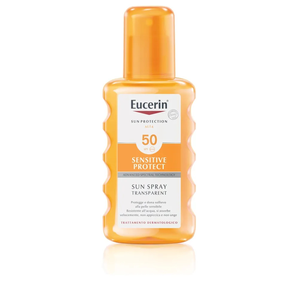 Eucerin Sun Spray Transparent Spf 50 200 ml Protezione Solare Alta