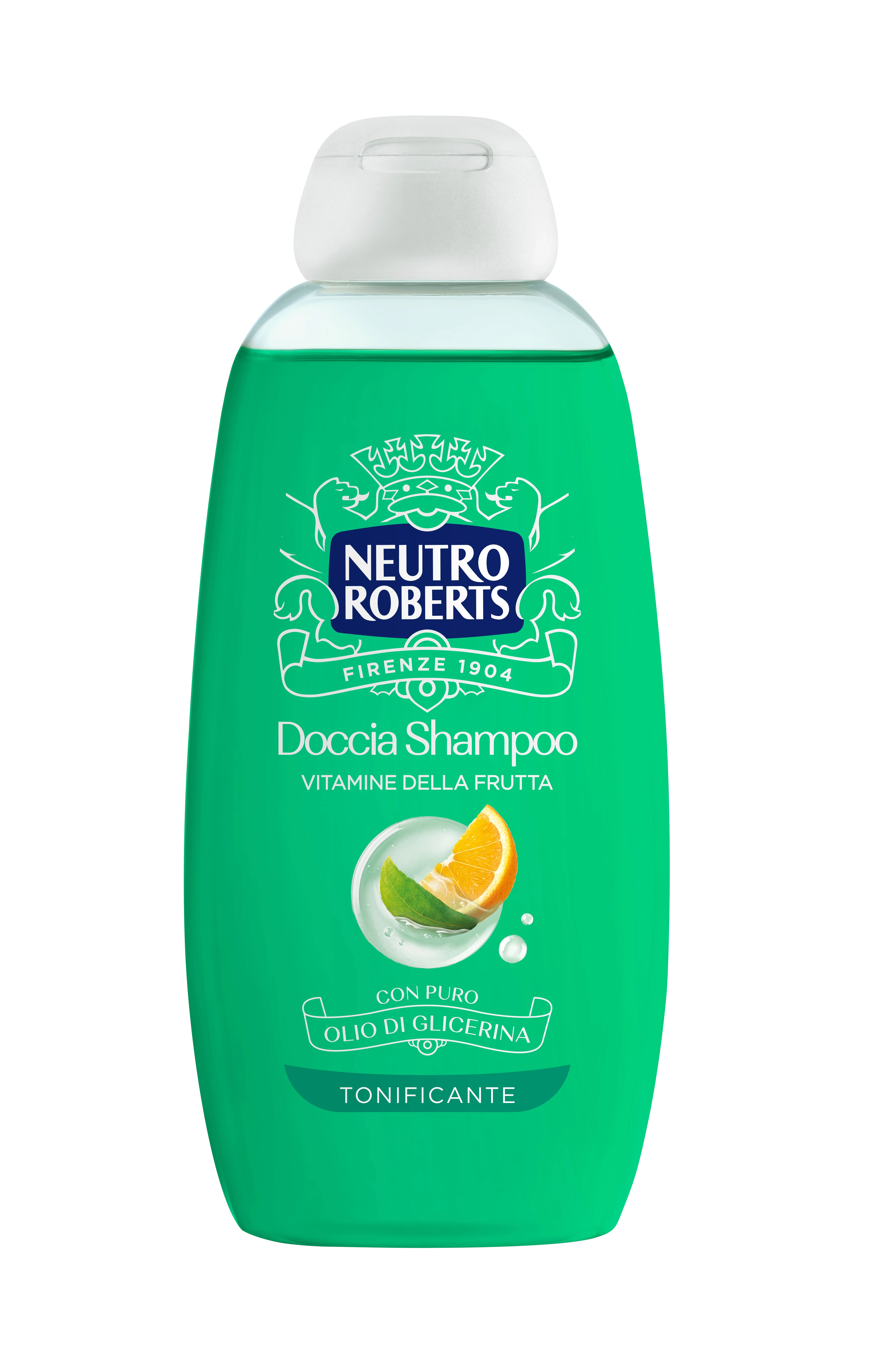 Neutro Roberts Doccia Shampoo Tonificante 250 ml Con Vitamine della Frutta