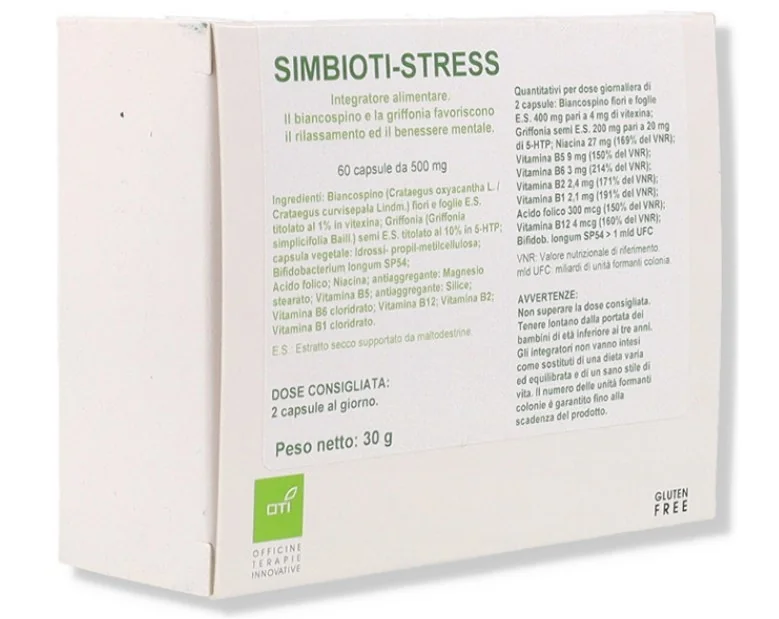 Simbioti Stress 60Cps Benessere Mentale