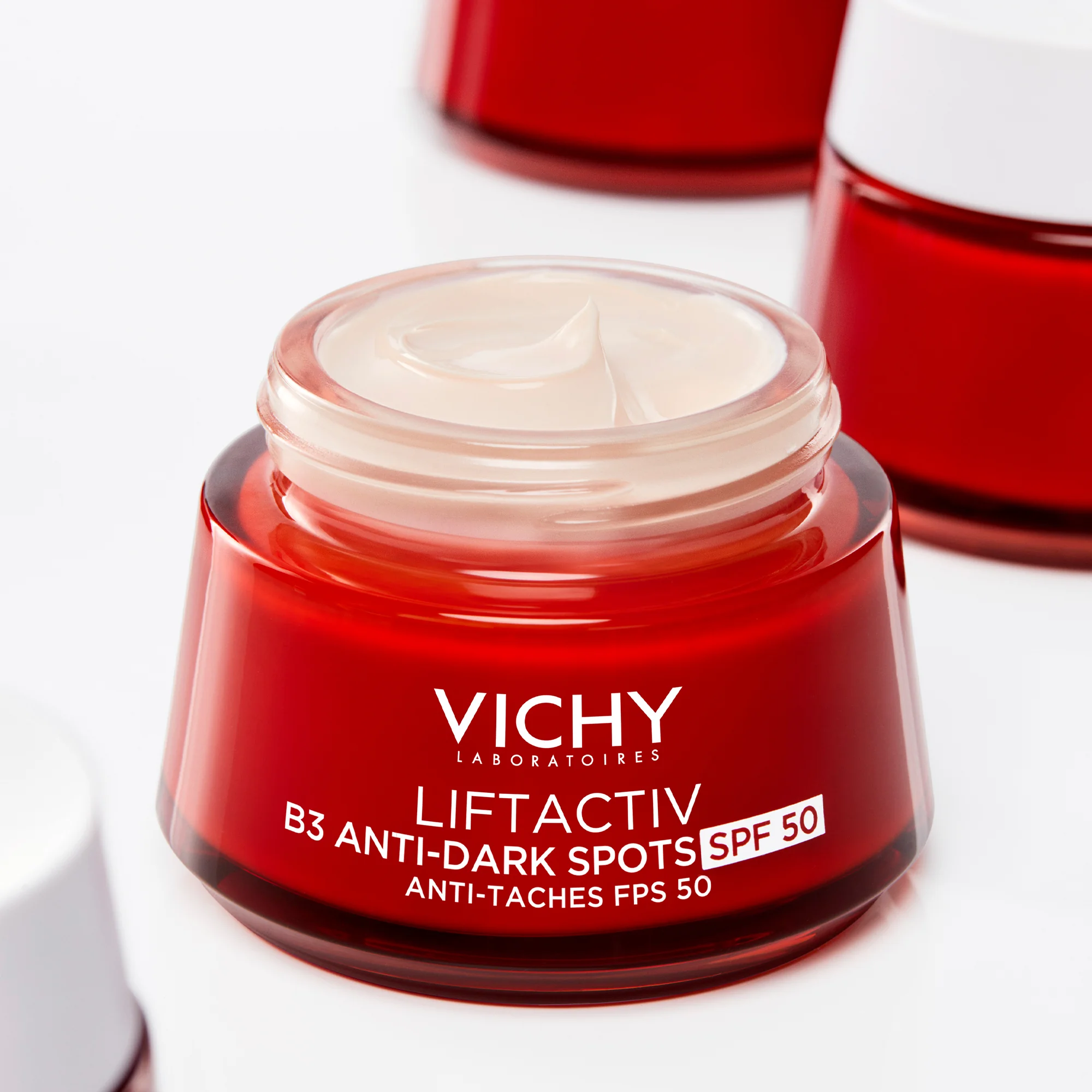 Vichy Liftactiv Crema Viso B3 SPF50, 50 Ml Anti-Macchie