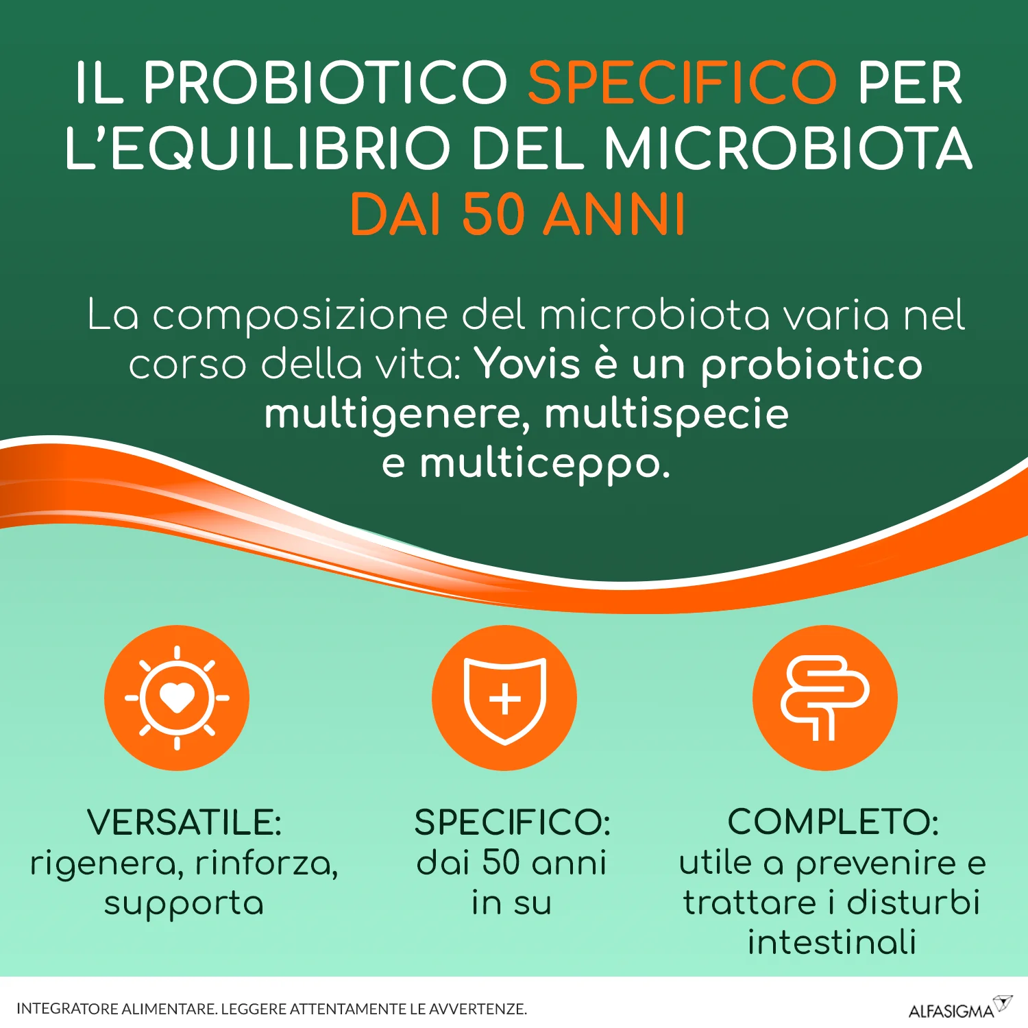 Yovis Rigenera 50+ 10 Bustine Fermenti lattici