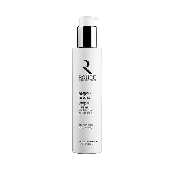 Rilastil Rcube Detergente Peeling Enzimatico 200 ml Detergente Esfoliante