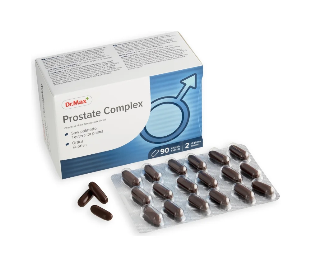 Dr. Max  Prostata Complex 90 Capsule Integratore per Prostata