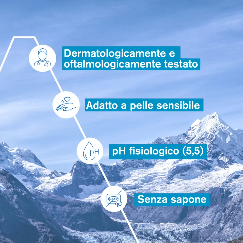 Uriage Eau Thermale Olio Detergente Lavante Viso e Corpo 1 litro Tutti i Tipi di Pelle