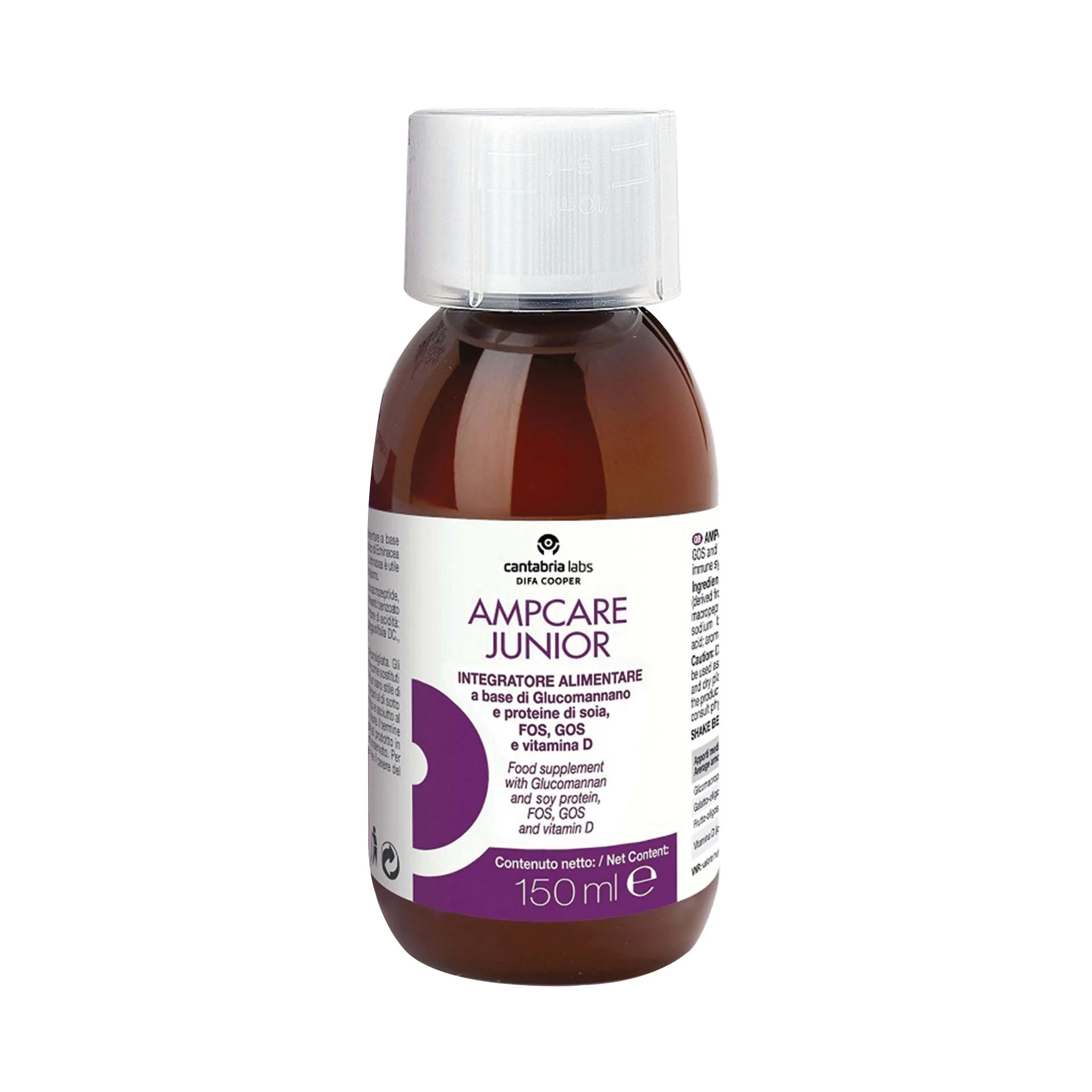 Ampcare Junior Sciroppo 150 ml Integratore Difese Immunitarie