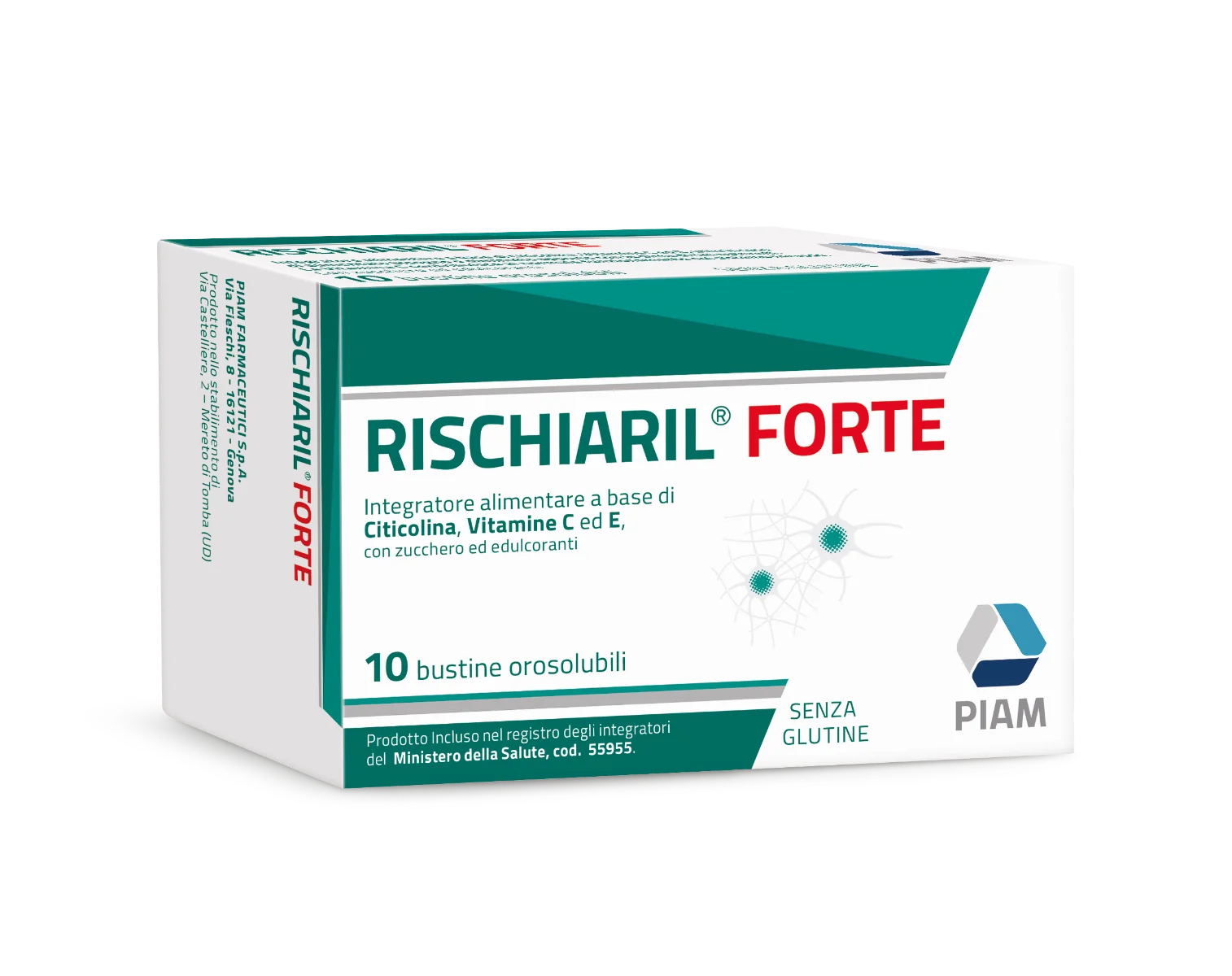 Rischiaril Forte 10 Bustine Integratore per il Sistema Nervoso