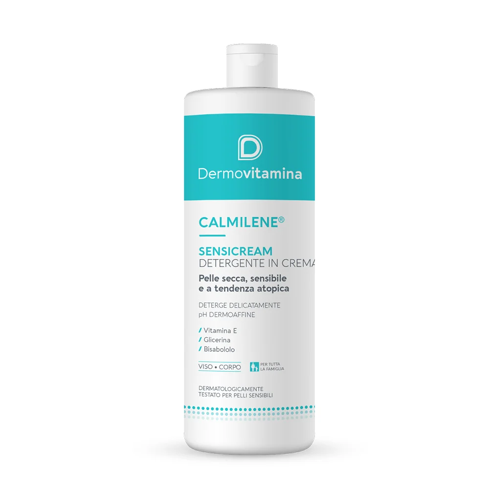 Dermovitamina Calmilene Sensicream Crema Doccia 500 ml Pelle Secca