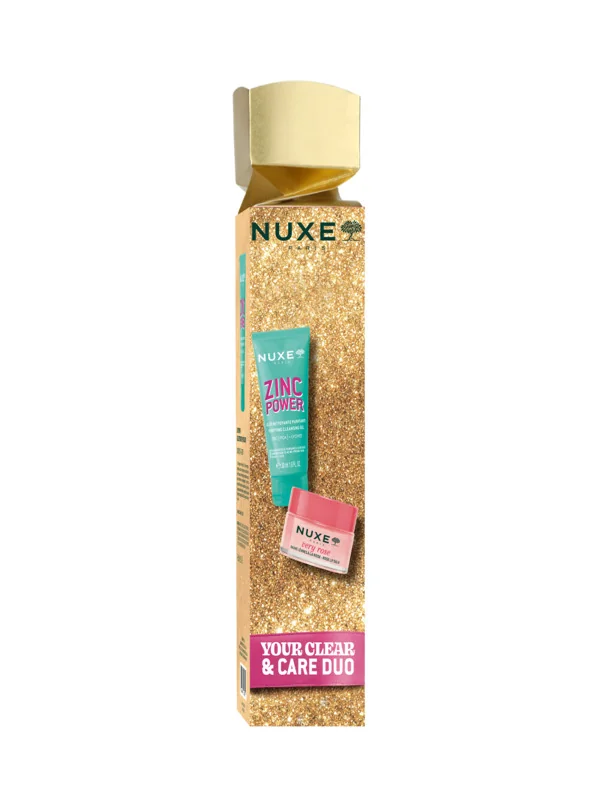 Nuxe Cracker Very Rose Baume + Mini Zinc Power