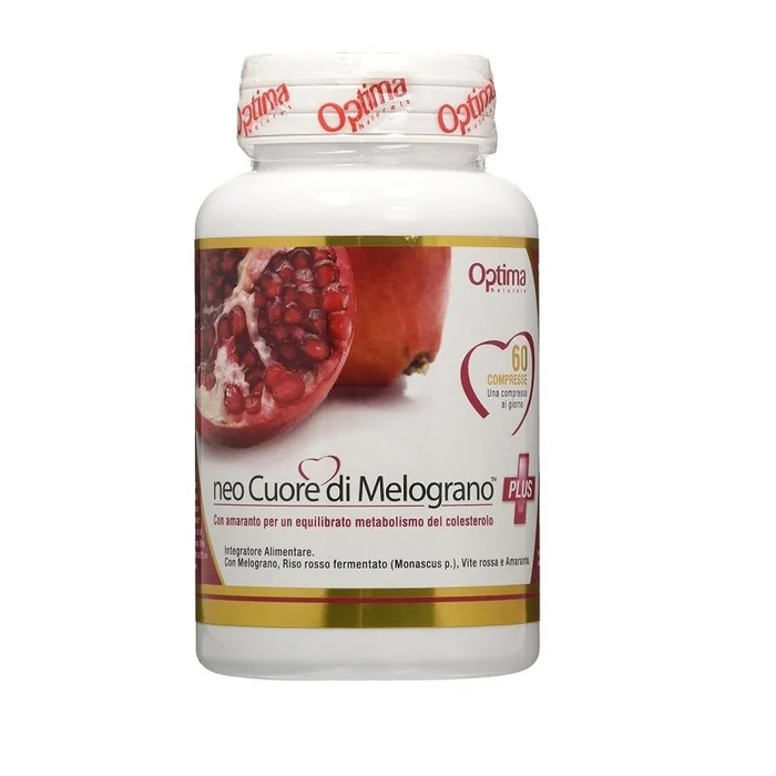 Optima Neo Cuore di Melograno Plus 60 compresse Metabolismo del Colesterolo