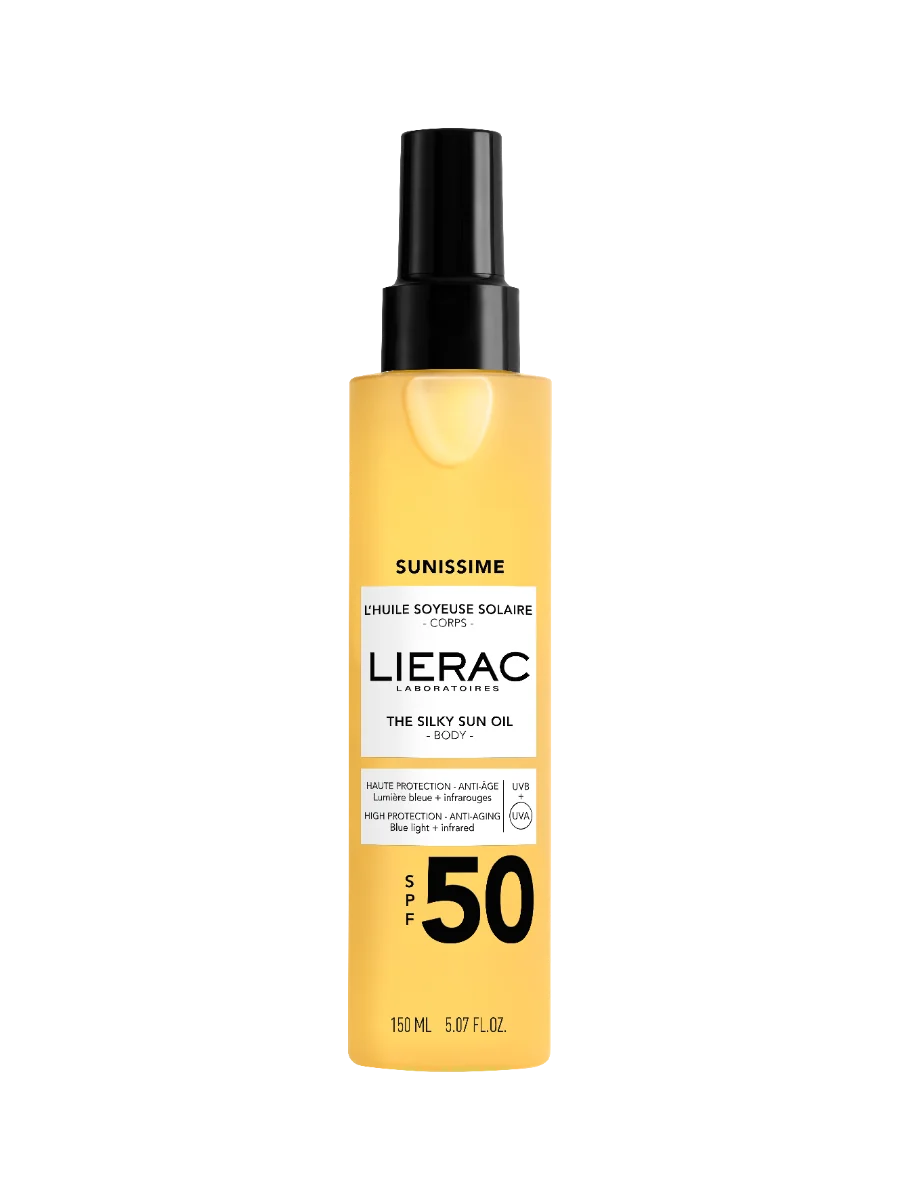 Lierac Sunissime Olio Solare Setoso Spf50 150 Ml Elevata Protezione Cutanea