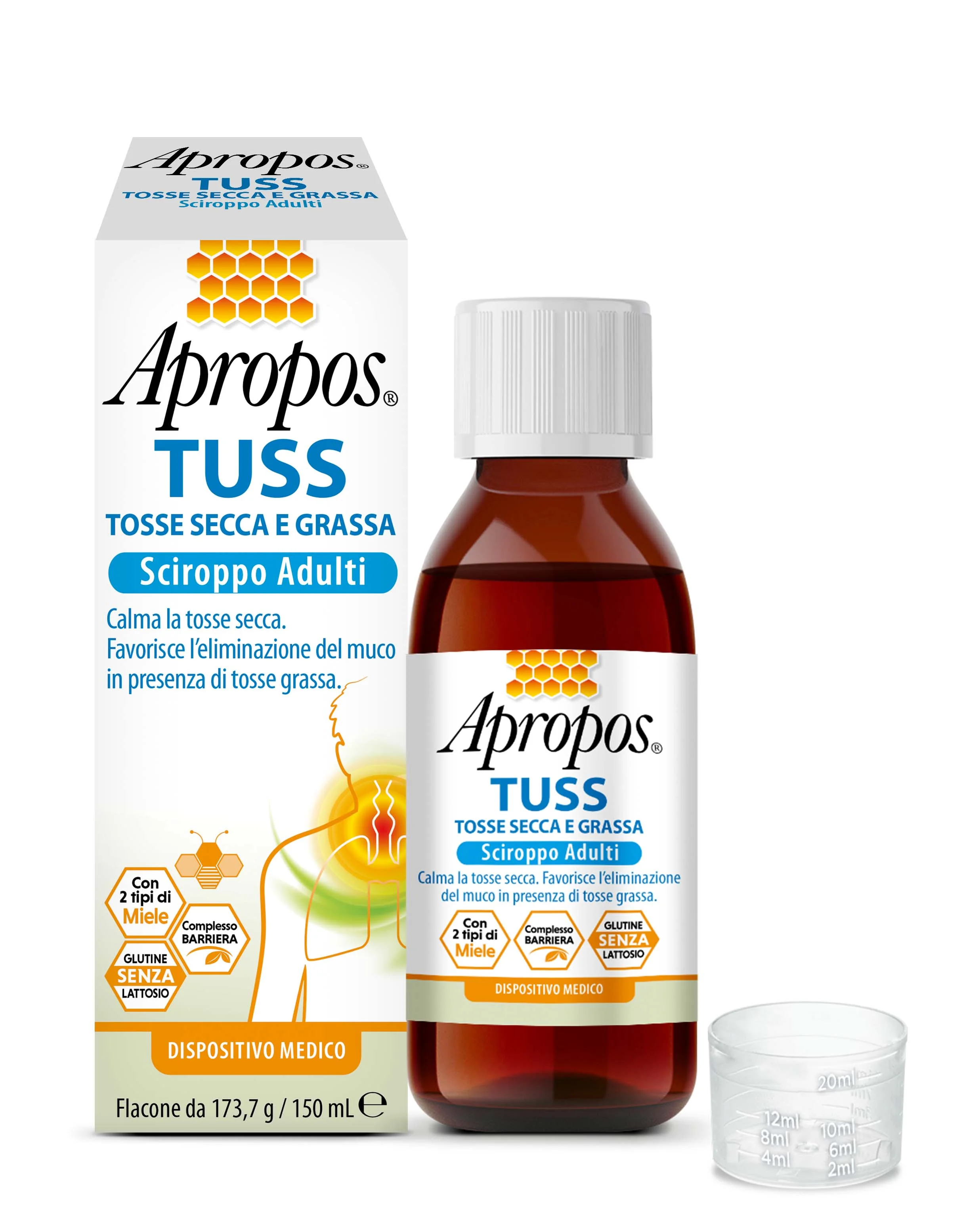 Apropos Tuss Tosse Secca E Grassa Flacone 150 ml Adulti