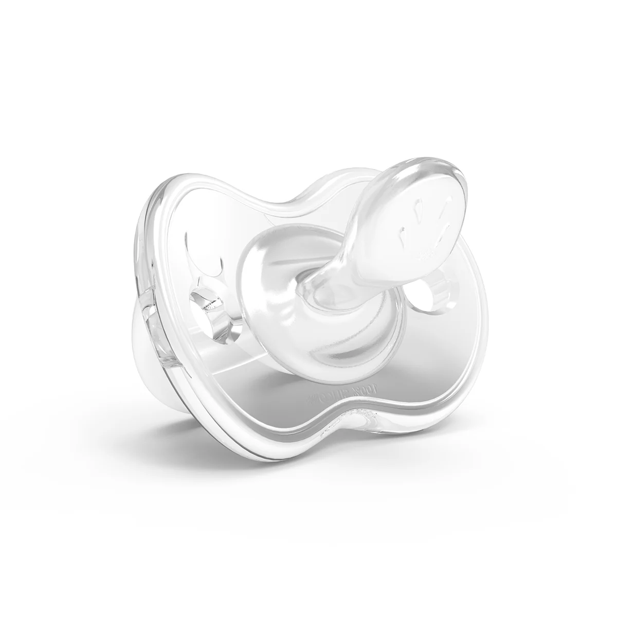 Nuvita Orthosoft Light 2 Succhietti in Silicone con Tettarella Ortodontica Blu 0+ Mesi