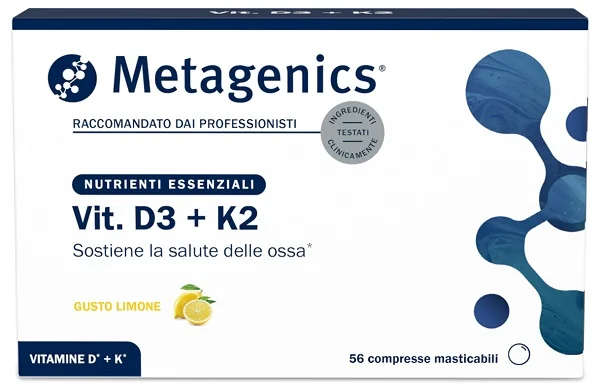 Vit D3+K2 56Cpr Benessere Organismo