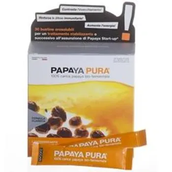 Zuccari Papaya Pura Stick 30 Bustine Integratore Antiossidante