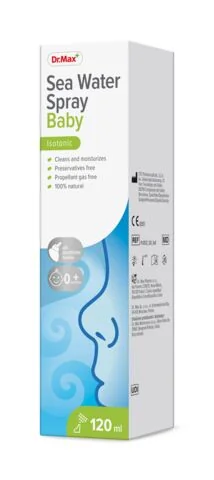 Dr. Max Spray Nasale Isotonico Baby 120ML Acqua Marina