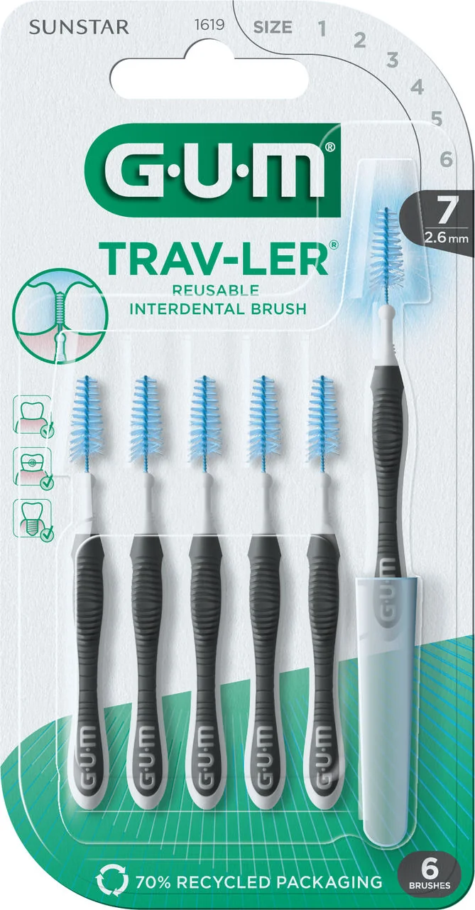 Gum Trav-Ler Scov Iso 7 2.6Mm 6