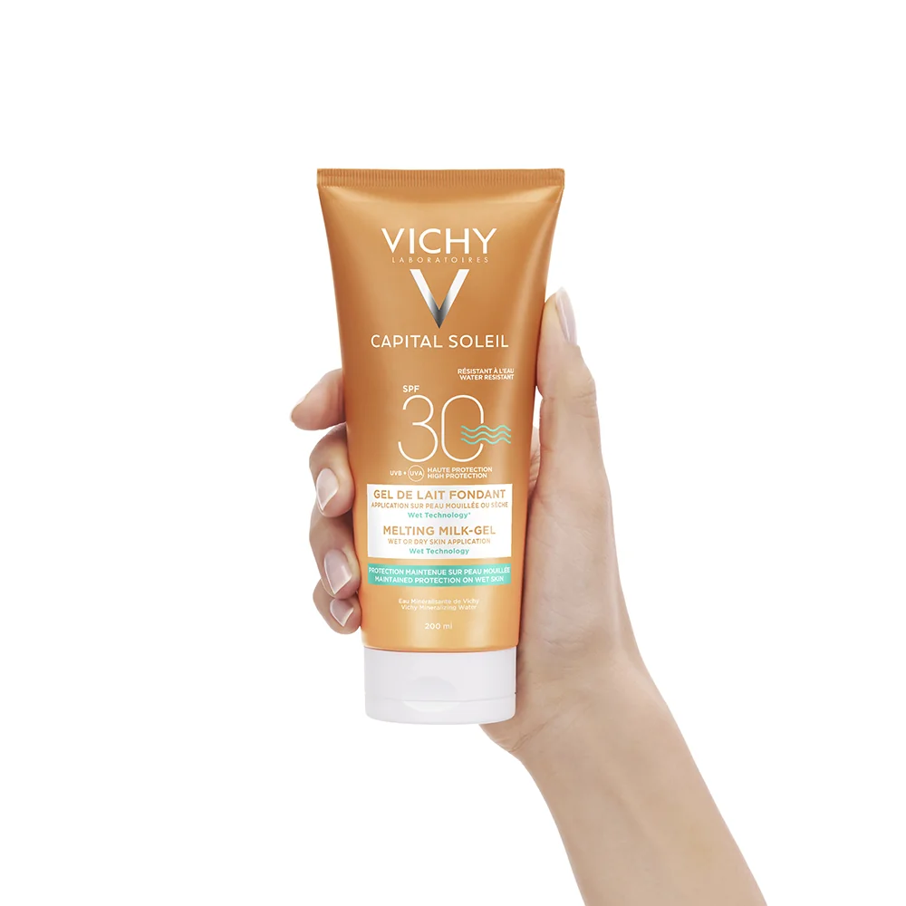 Vichy Ideal Soleil Gel Wet Corpo SPF 30 200 ml Protegge e Idrata