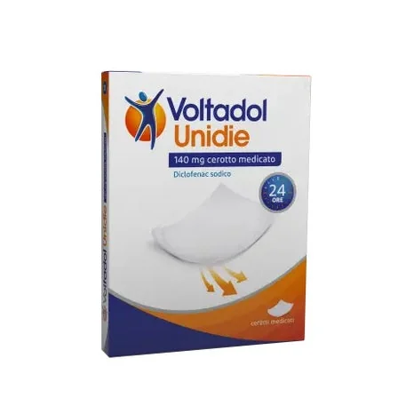 Voltadol Unidie 10 Cerotti Medicati 140 Mg Dolori Muscolari e Articolari