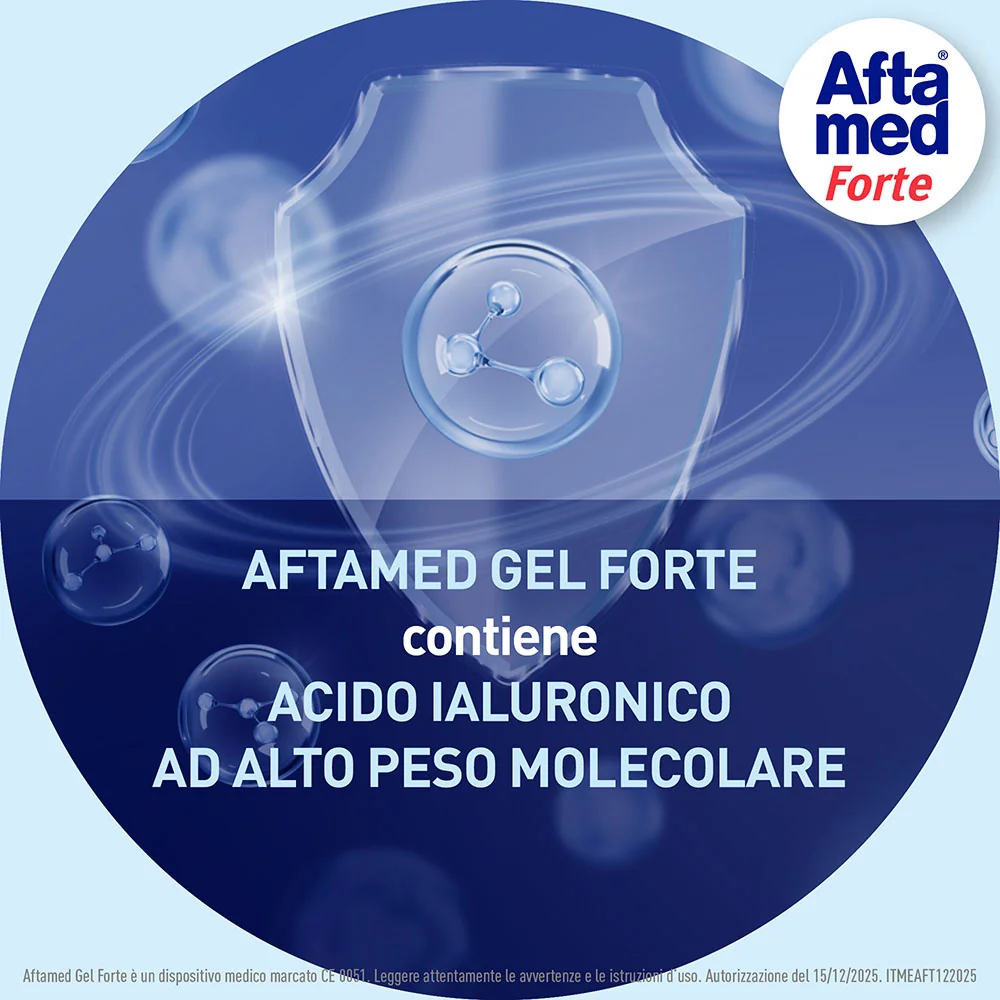 Aftamed Forte Gel Anti-Afte 8 ml Prevenzione Afte
