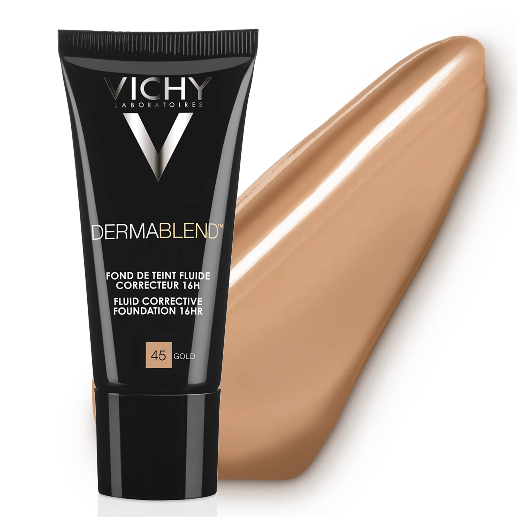 Vichy Dermablend Fluido 45, 30 ml Fondotinta correttore 16h