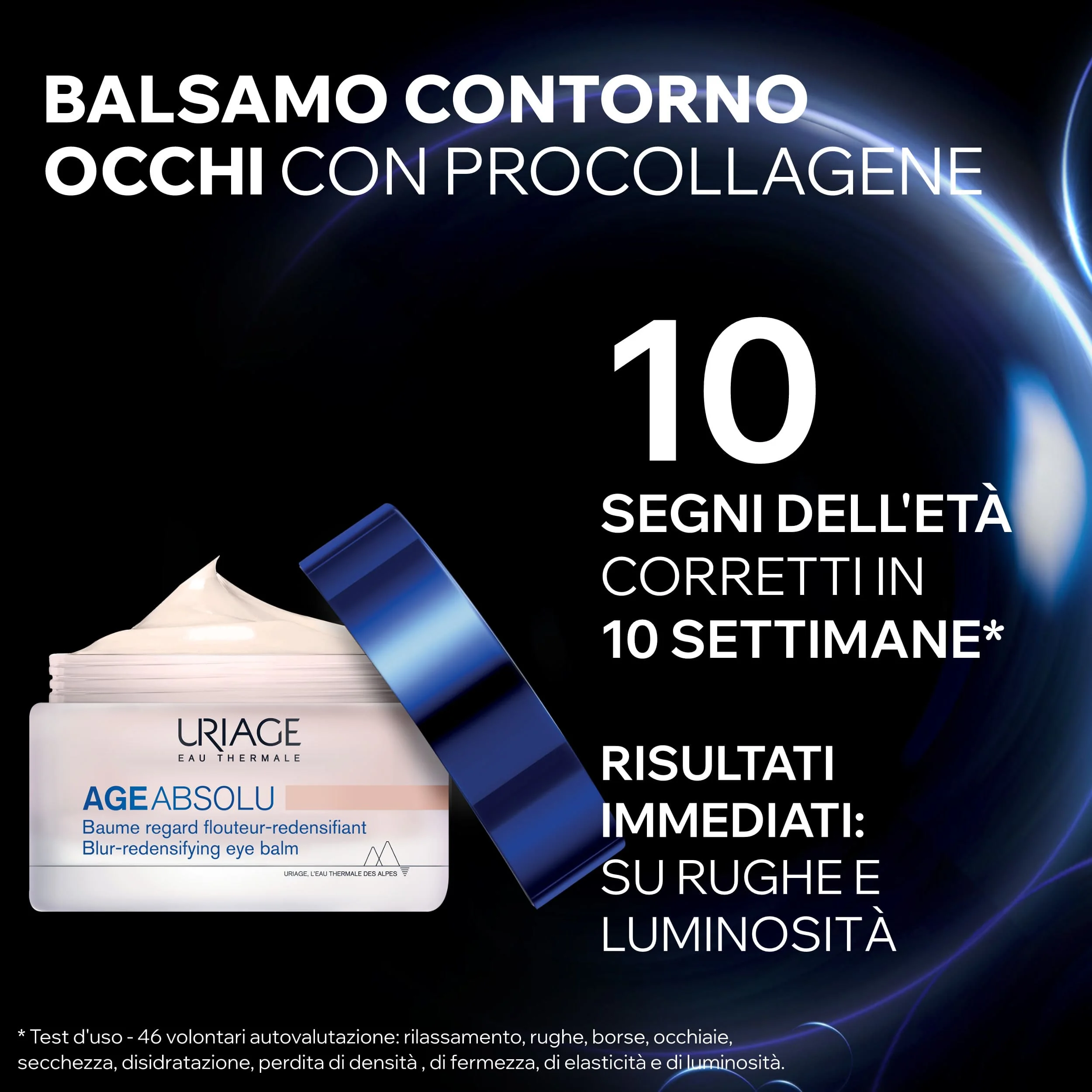 Age Absolu Balsamo Occhi Perfezionatore Ridensificante 15 Ml Dermatologicamente Testato