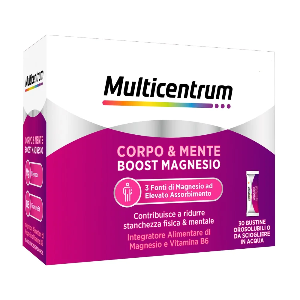 Multicentrum Mymag 30 Bustine Multivitaminico