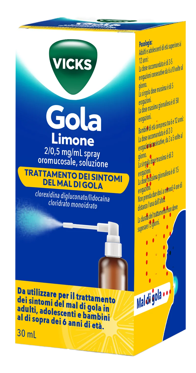 Vicks Gola Spr 30Ml 2Mg+0,5Mg