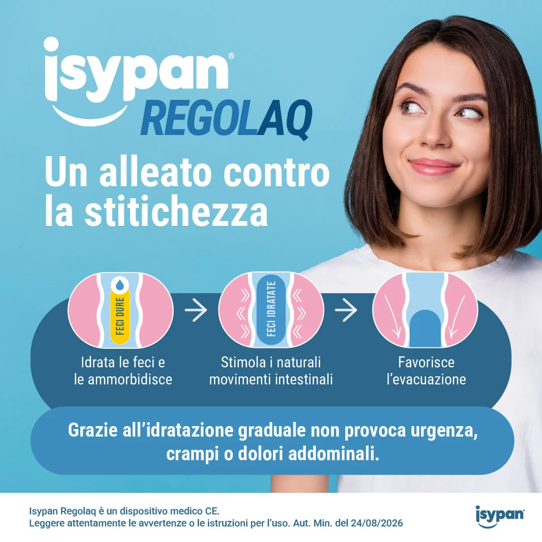 Isypan Regolaq 20 Bustine da 10 g Regolarità Intestinale