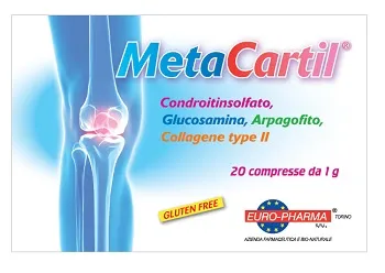 Metacartil Integratore Vitamine E Glucidi 20 Compresse 