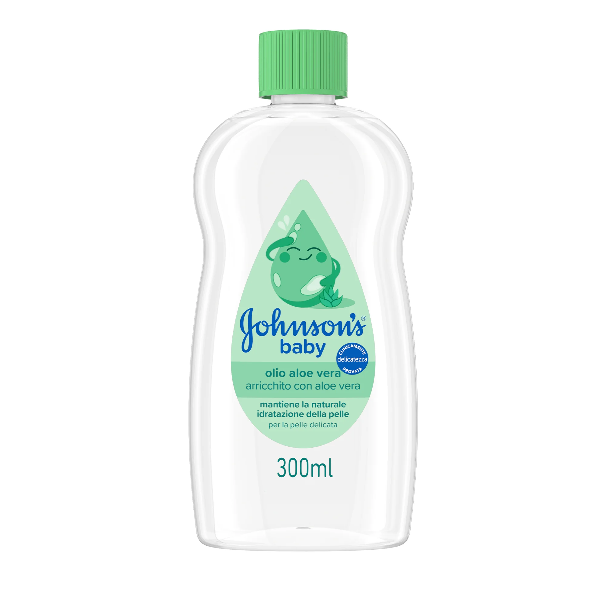 Johnsons Baby Olio Aloe 300 Ml