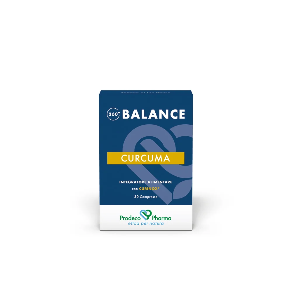 360 Balance Curcuma 30 Compresse Senza Glutine