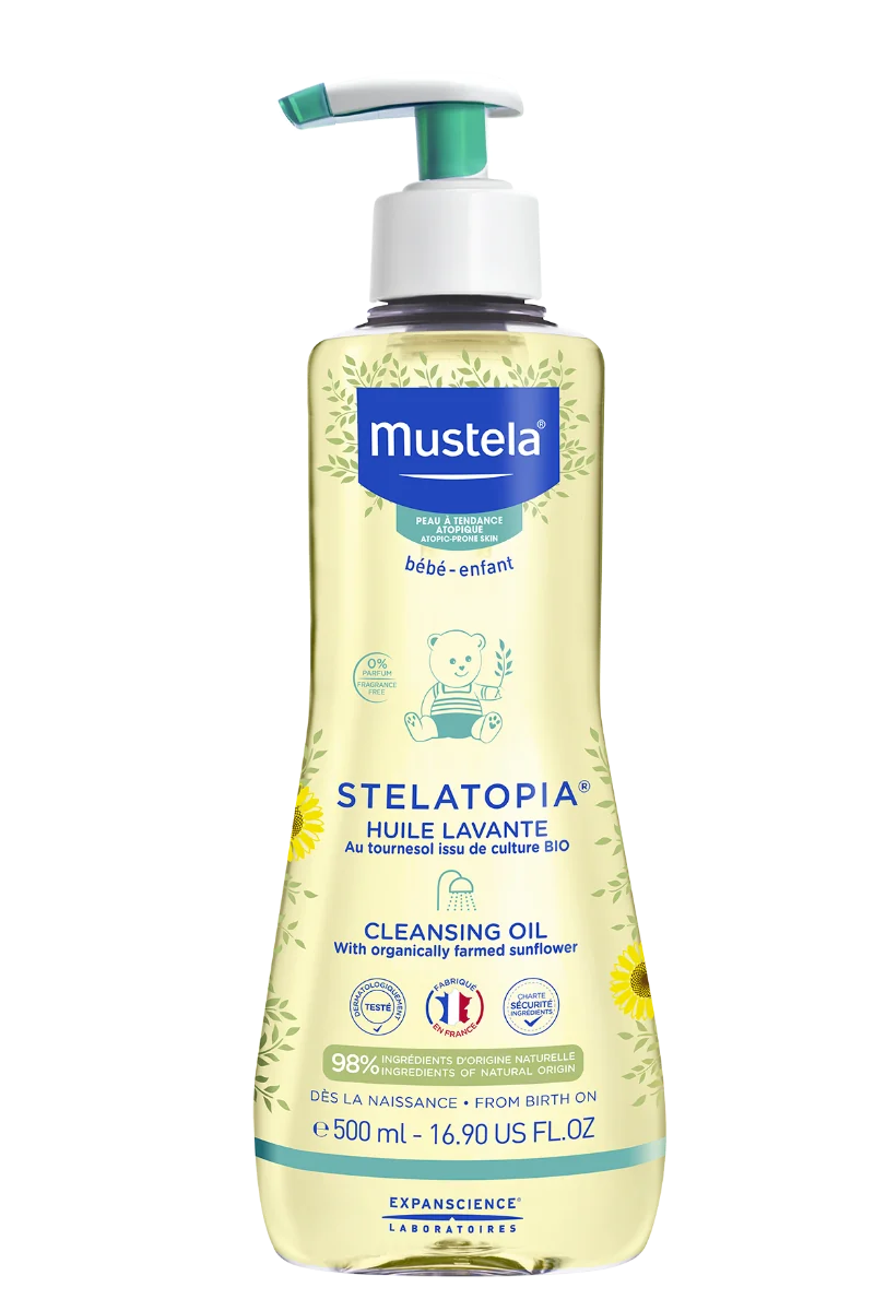 Mustela Stelatopia 500 ml Olio Bagno
