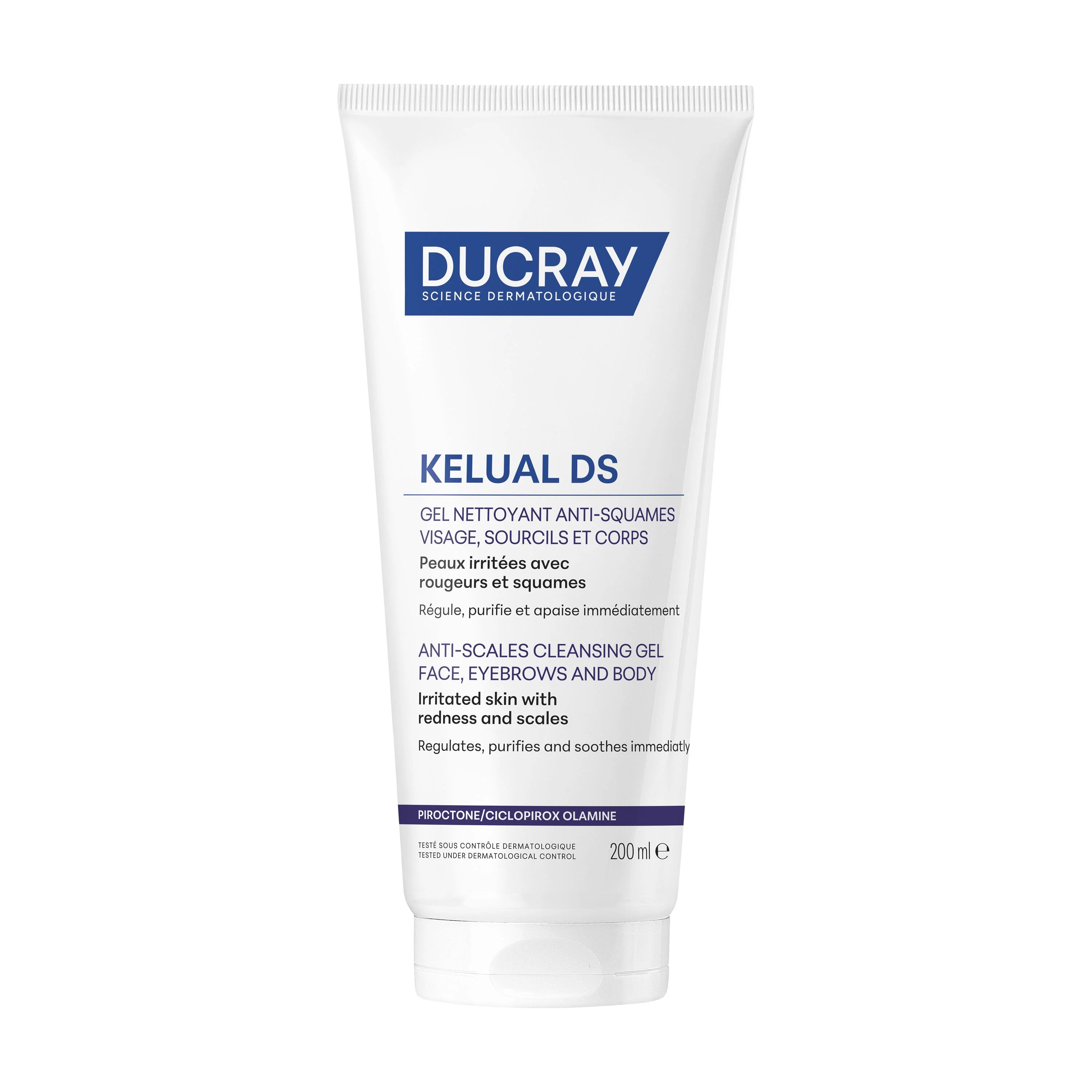 Ducray Kelual DS Gel Mousse Detergente 200 ml Pelli Irritabili