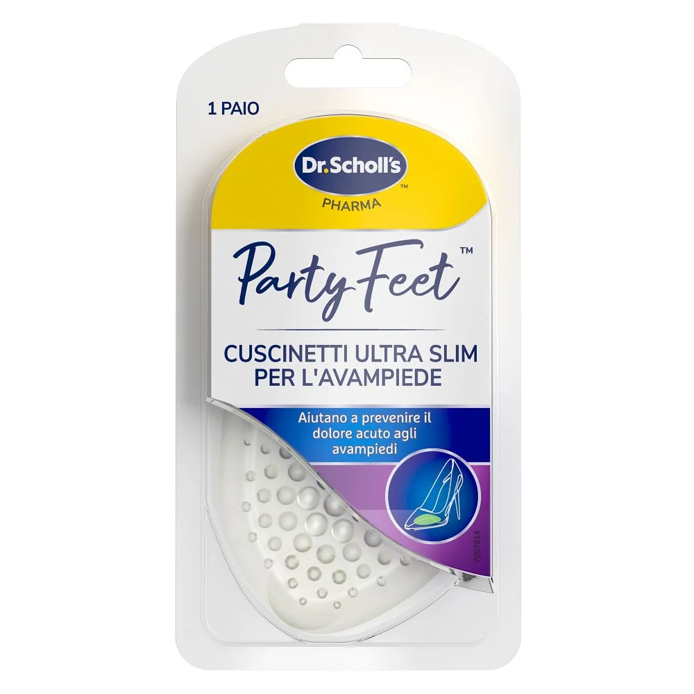 Scholl Party Feet Gel Activ Ultra Slim Solette in Gel