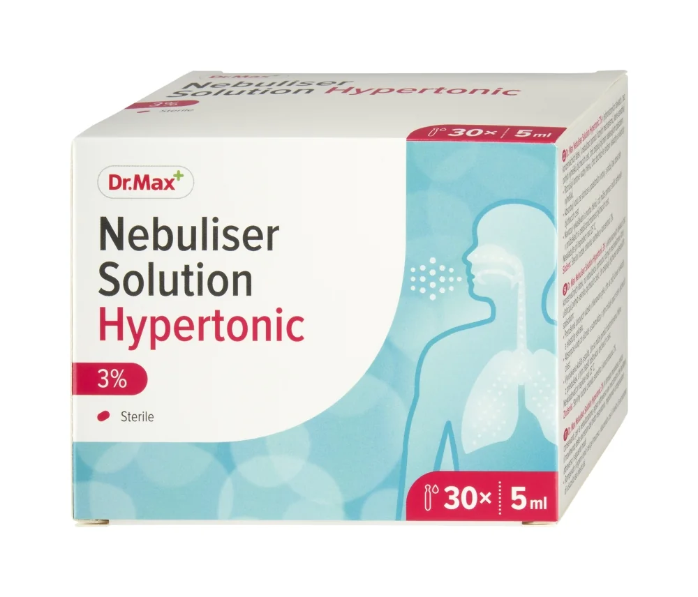 Dr. Max Soluzione Ipertonica per Aerosol 30X5 Ml Benessere Vie Aeree