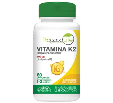 Progoodlife Vitamina K2 60 Compresse Salute delle Ossa