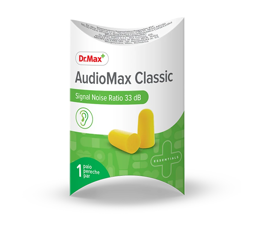Dr. Max Tappi Auricolari 1 Paio Tappi per Orecchie Anti-rumore